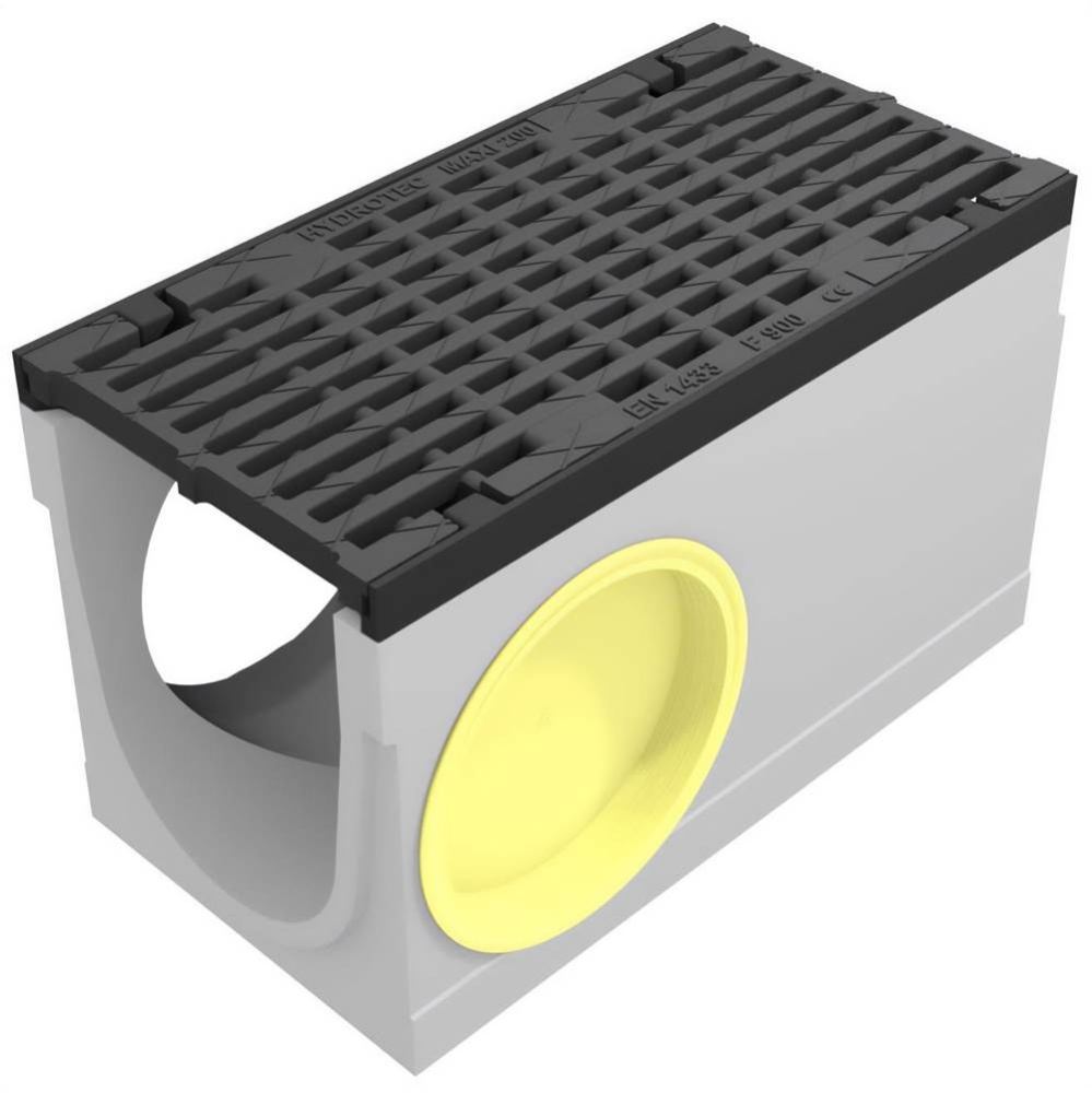 Maxi 200 1/2m Side Out - Class F Ada Ductile Grate 12.20in