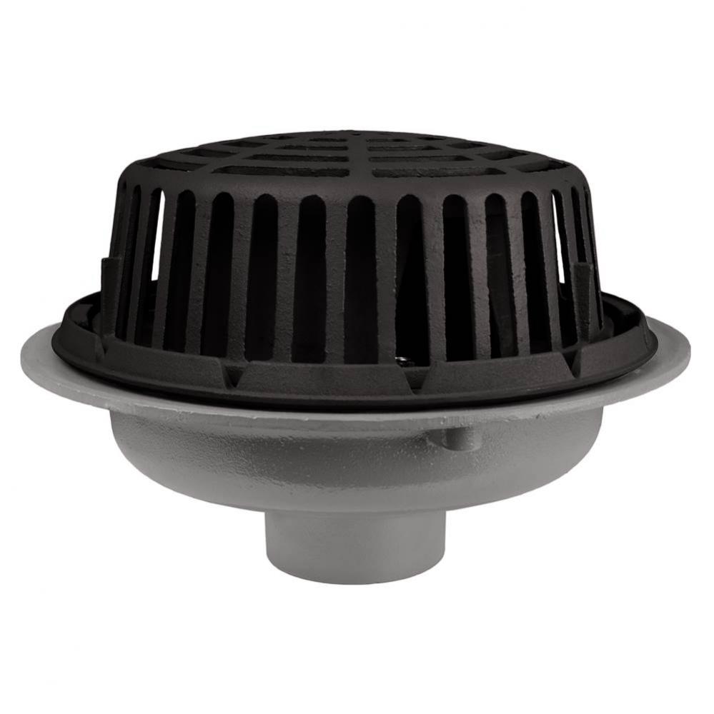 Roof Drain Adj Weir 15dia 3nh - Ci Dm