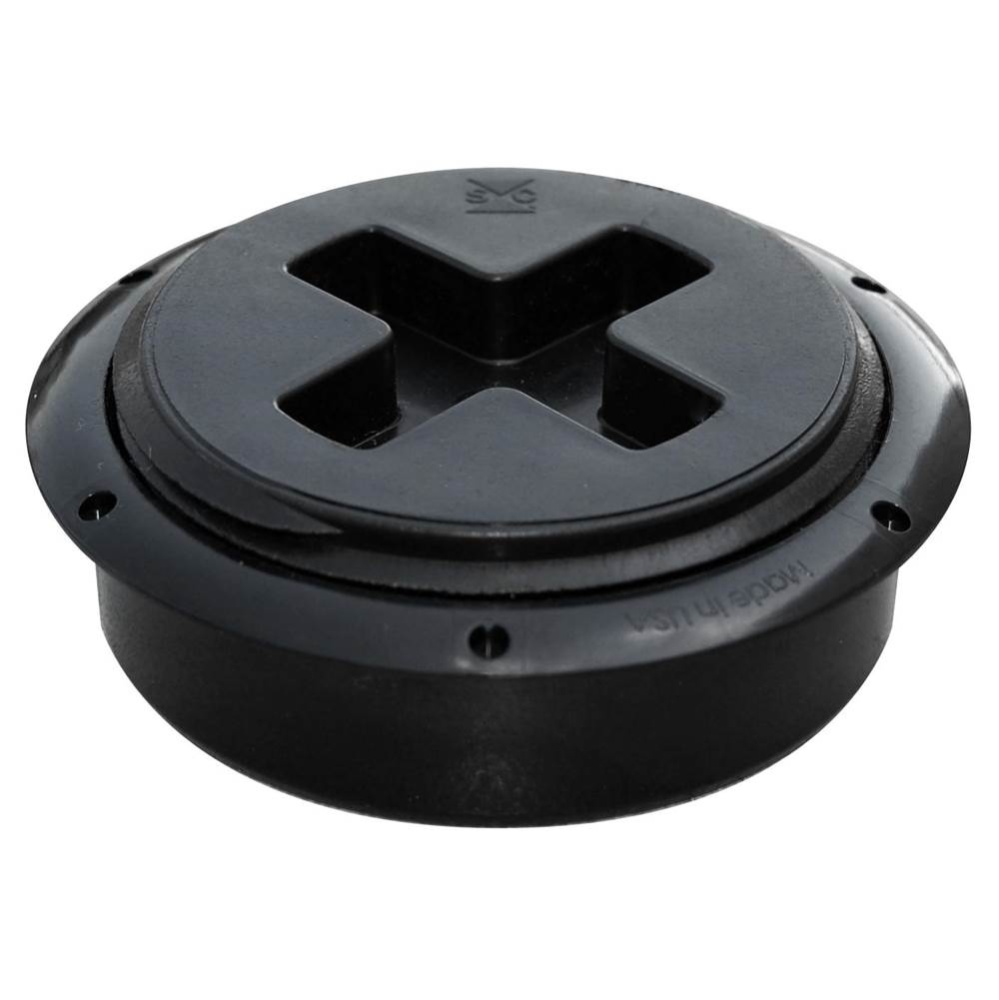 Cleanout Bushing Blk 2 With Plug