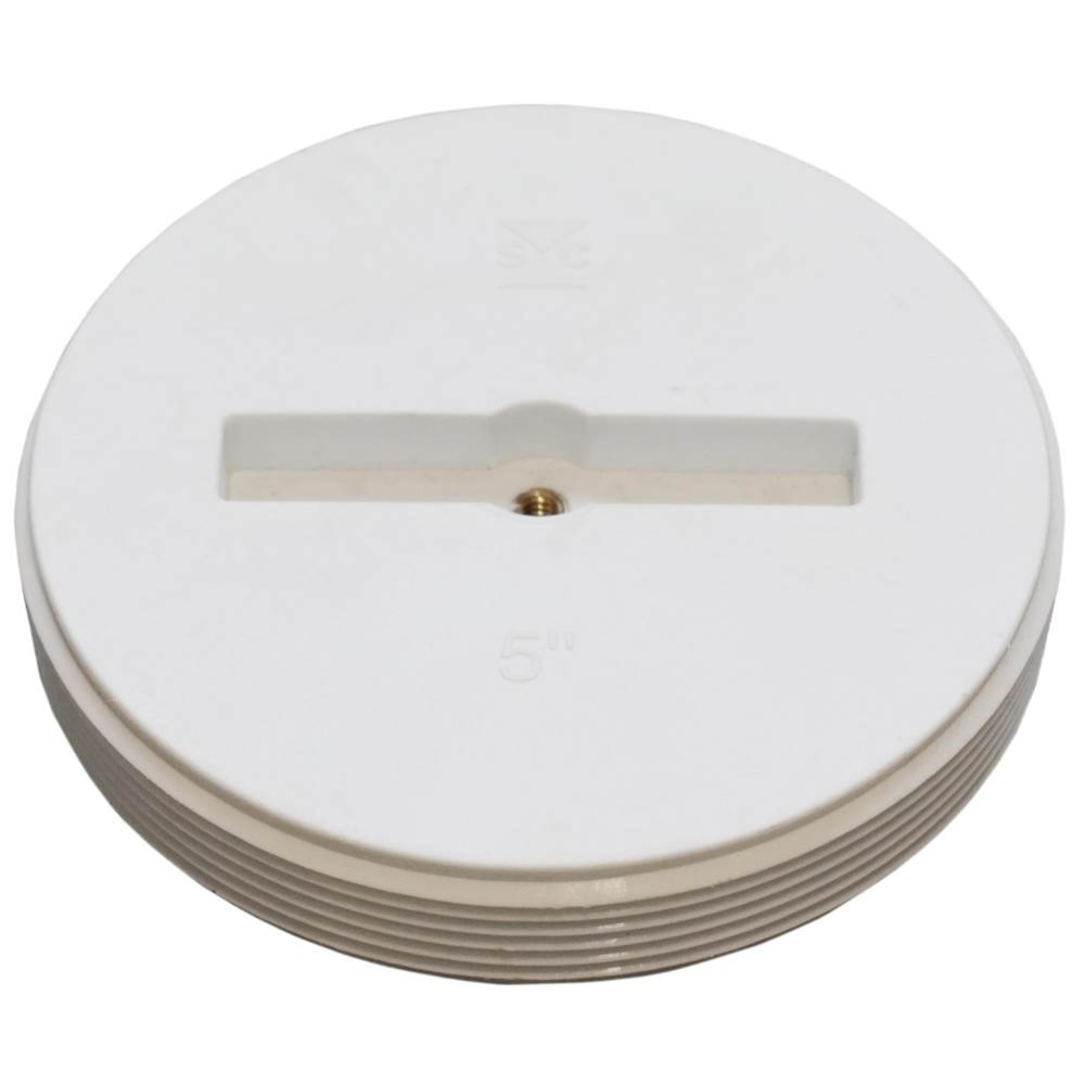 Plug Pvc 5 Slotted W/insert