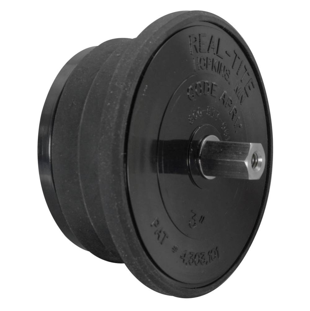 Plug Realtite Abs 3 Cs Hex Ext W/ Chrome Cvr