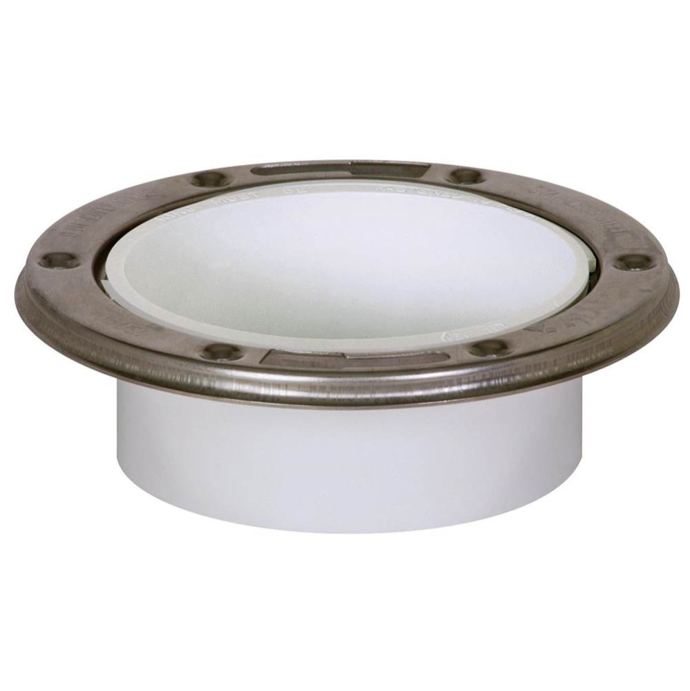 Flange Pvc 4 Hub Ss-swvl