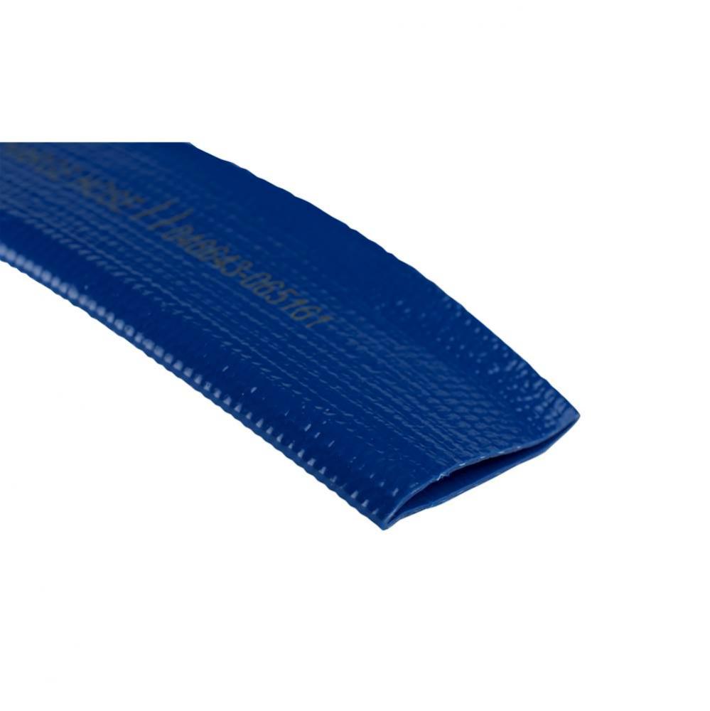 42144224 - FLAT DISCHARGE HOSE REINFORCED 2 ID BLUE 50 FT COIL