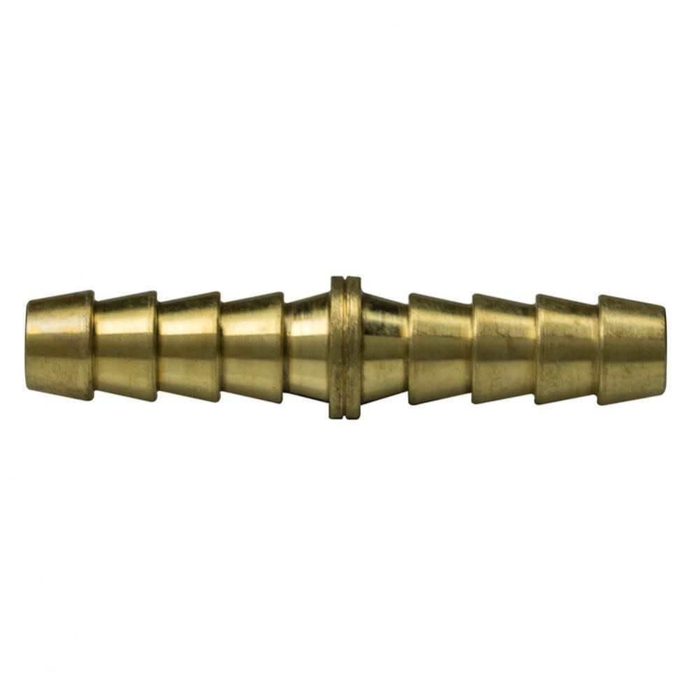 17700134 - Coupling 1/4 X 1/4 Barb Brass Nl 1/Bg