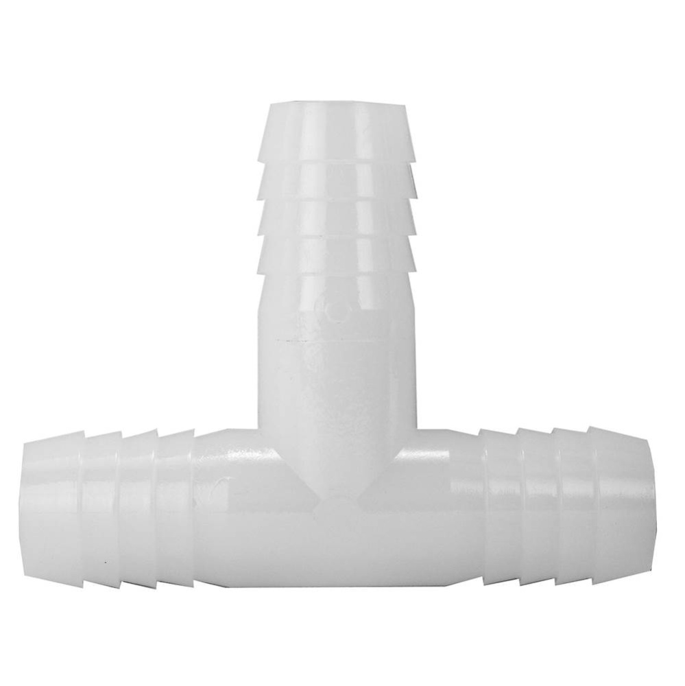 Tee 5/8 x 5/8 x 5/8 Barb Nylon 1/bg