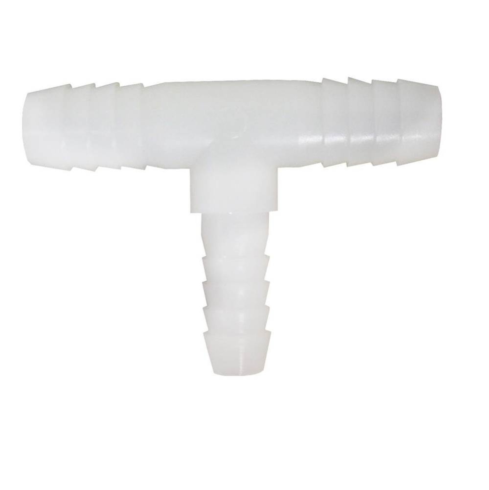 17100430 - Tee 1/2 x 1/2 x 3/8 Barb Nylon 1/bg