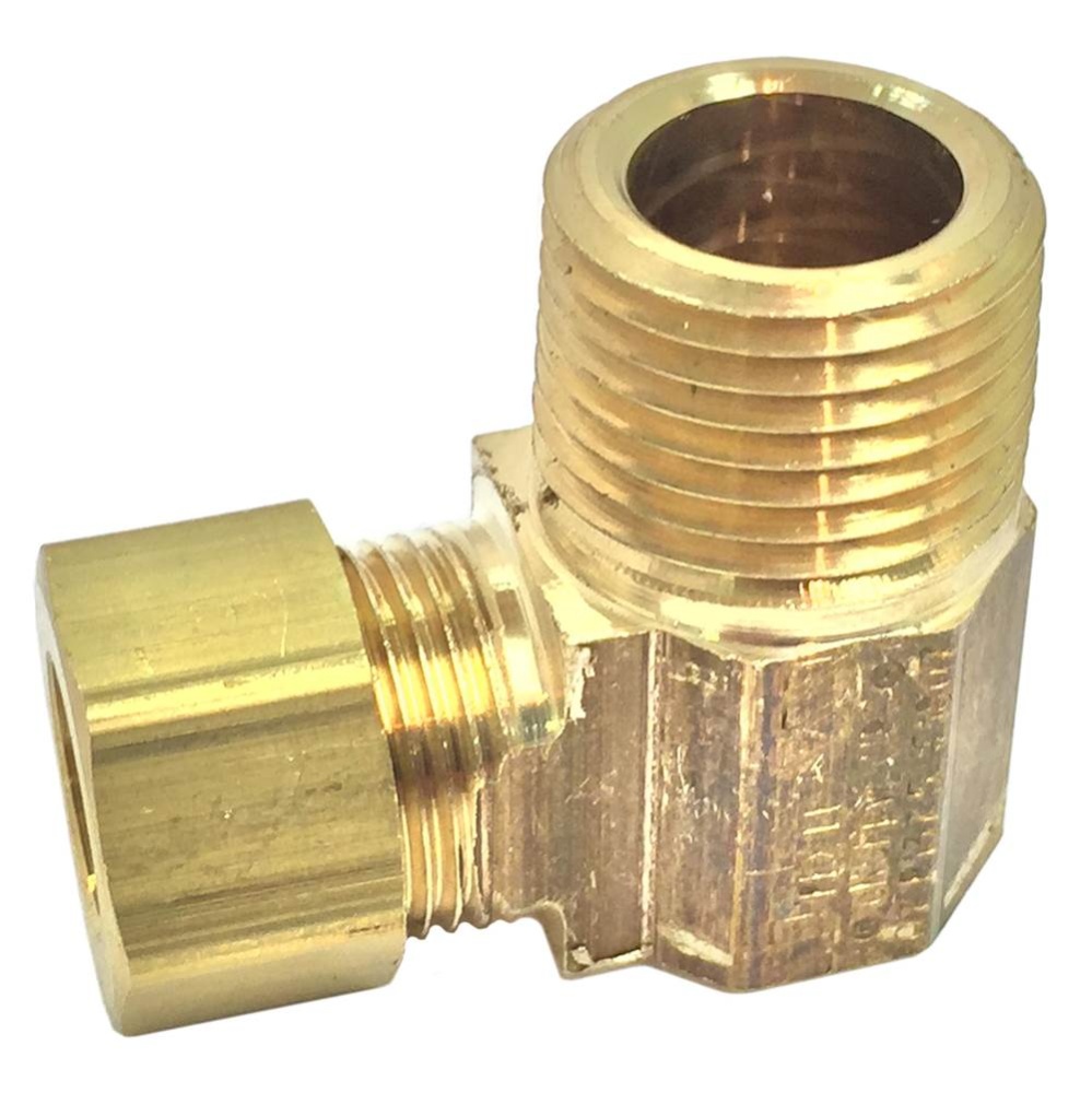 C-elbow 3/8 Od Comp x 3/8 Mip Nl 1/bg