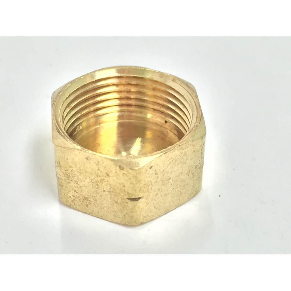 Cap 5/8 Od Compression Brass Nl 1/Bg