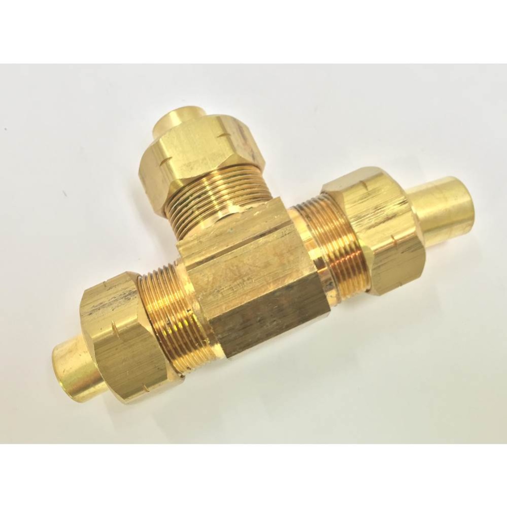 17700055 - Tee 1/4 x 1/4 x 1/4 Od Ander-lign Nl 1/bg