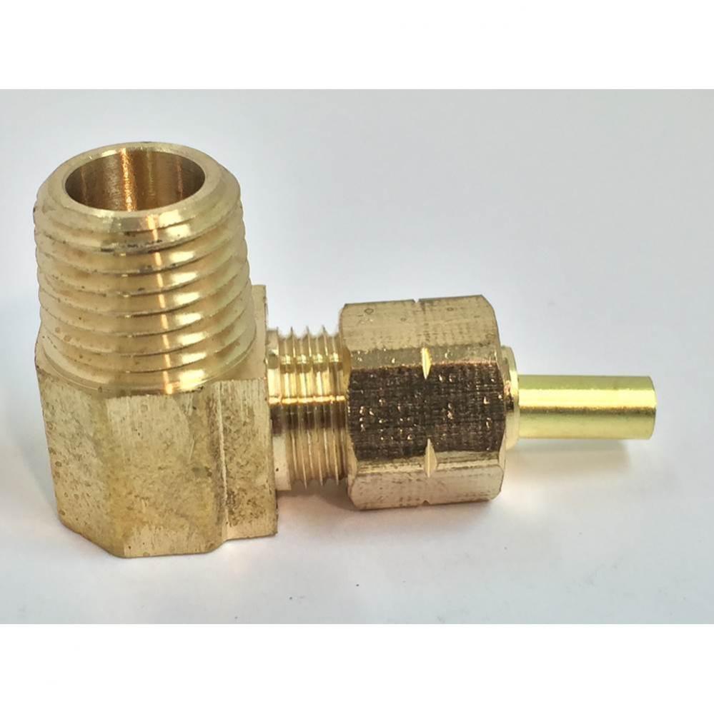 C-elbow 1/4 Od Ander-lign x 1/8 Mip Nl 1/bg