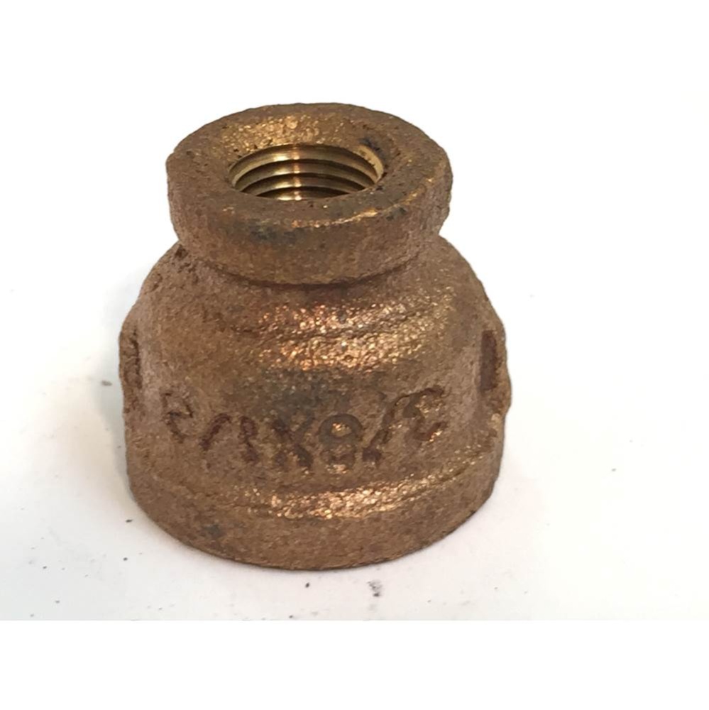 C0124229 - Coupling 1/4 Fip x 1/8 Fip Red Brass Nl 1/bg