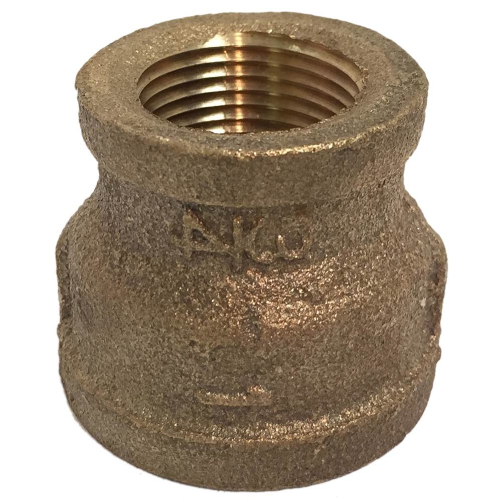 17700332 - Coupling 1 Fip x 3/4 Fip Red Brass Nl 1/bg