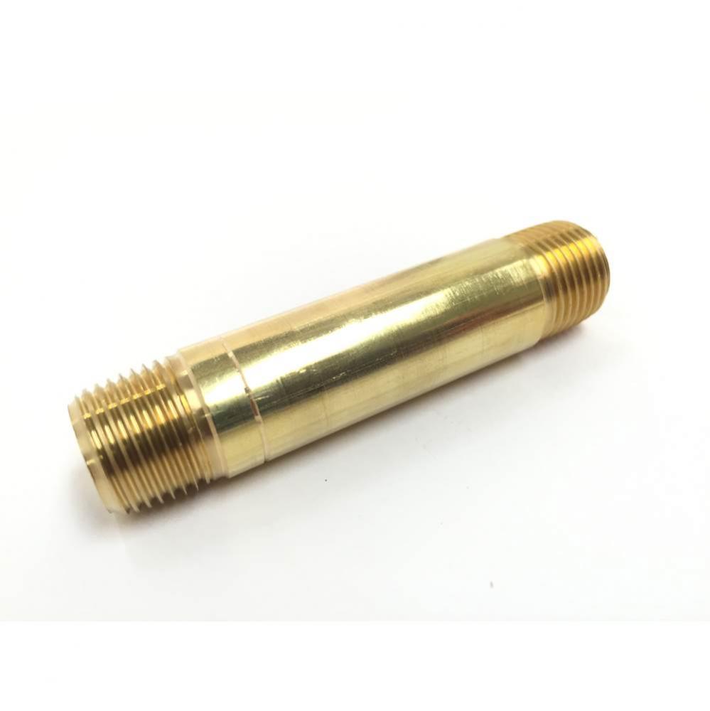C17700325 - Pipe Nipple Yellow Brass 3/4 Mip X 3 Nl 1/Bg
