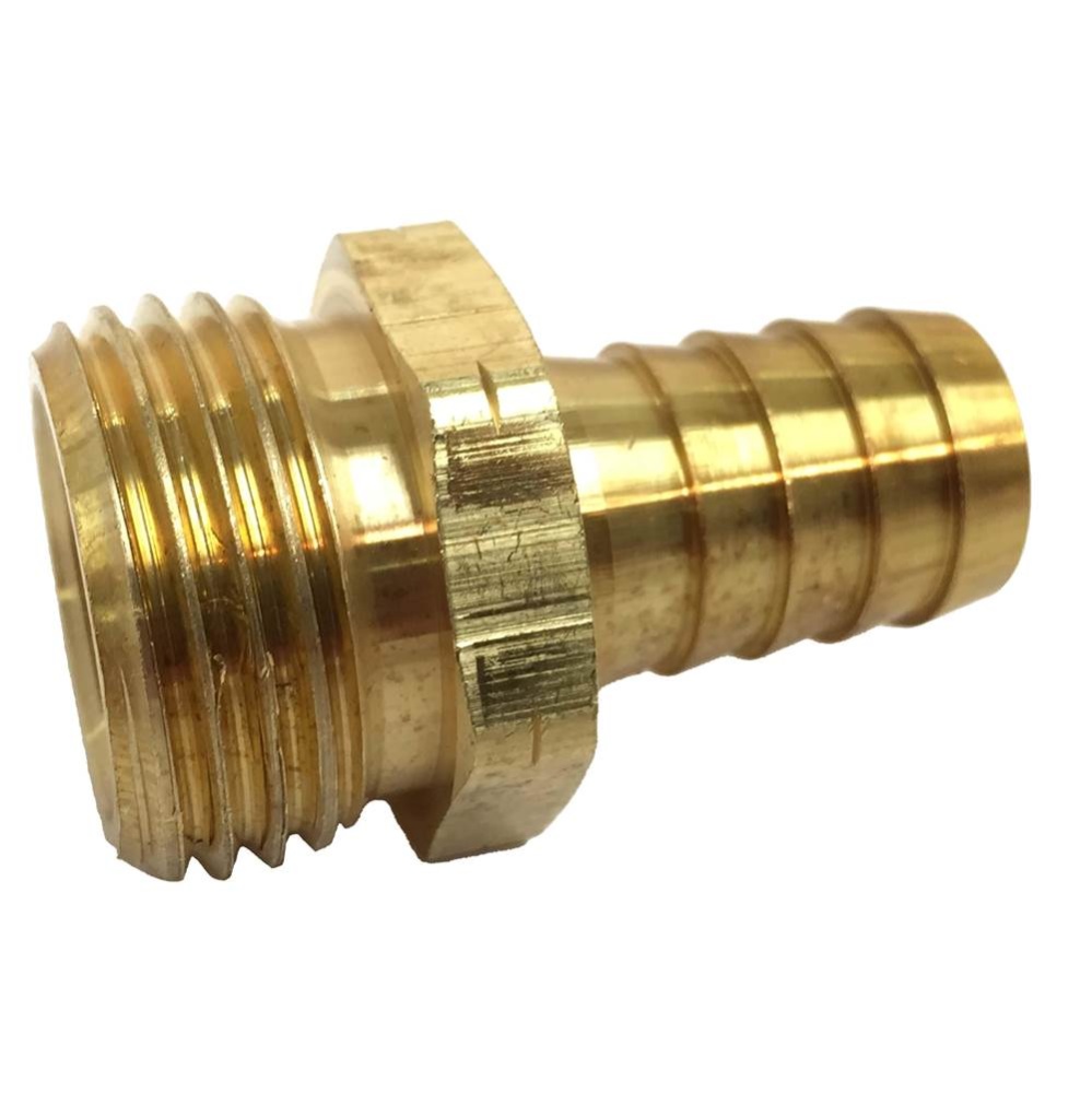 C Adapter Brass 3/4 Mht x 5/8 Barb 1/bg