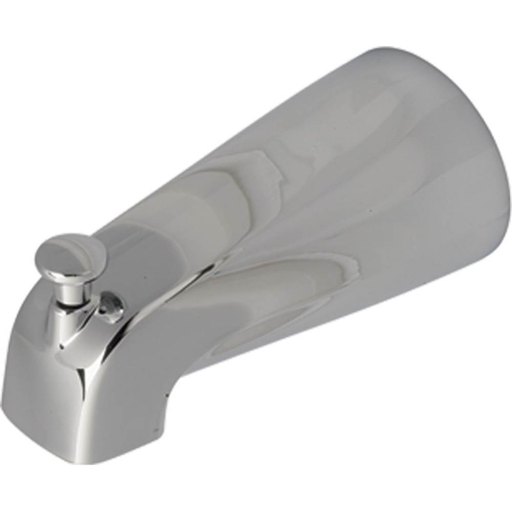 Diverter Tub Spout 1/2 Fip/nose Cp/zinc