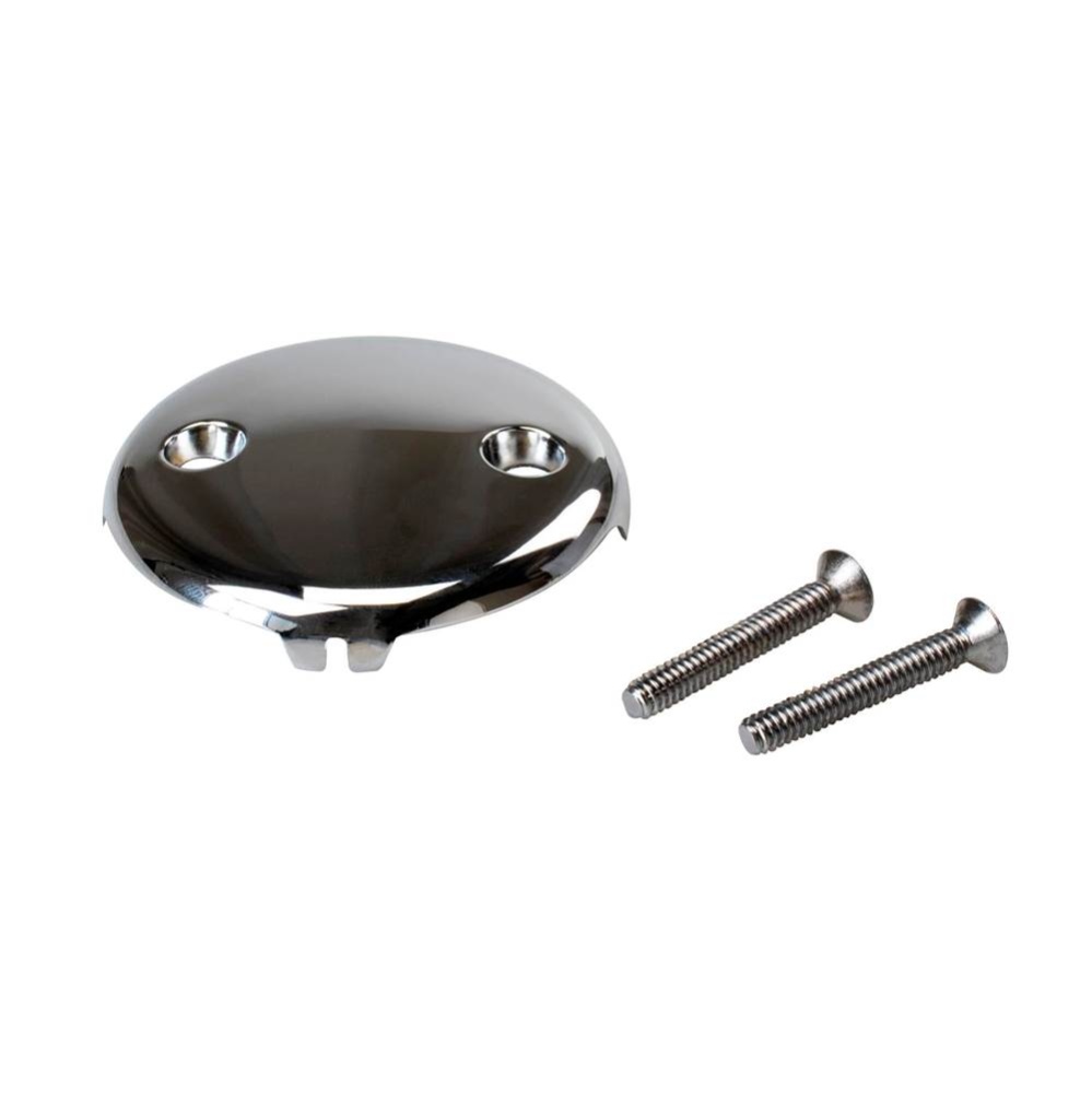 Two Hole Tub Face Plate Chrome 1/bg