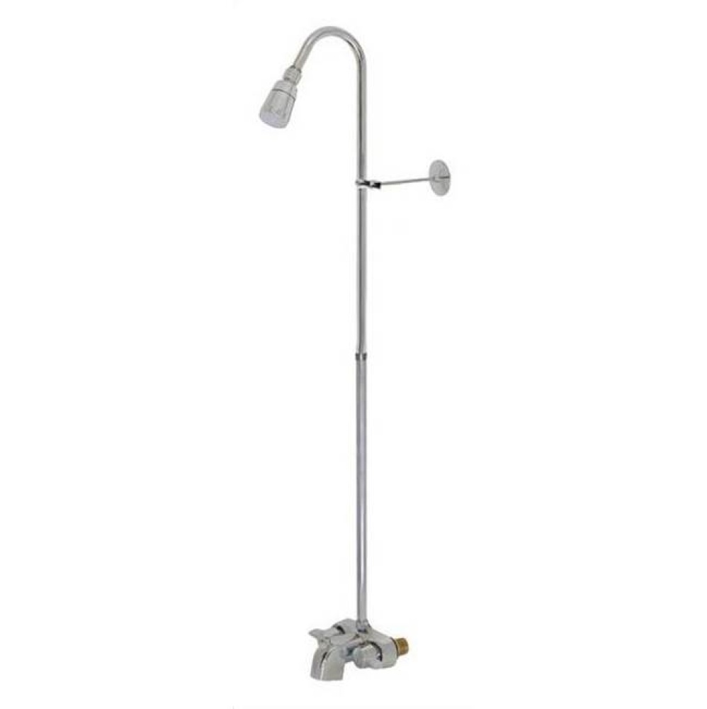 Add On Shower, Bath Cock Type Chrome 1/bx