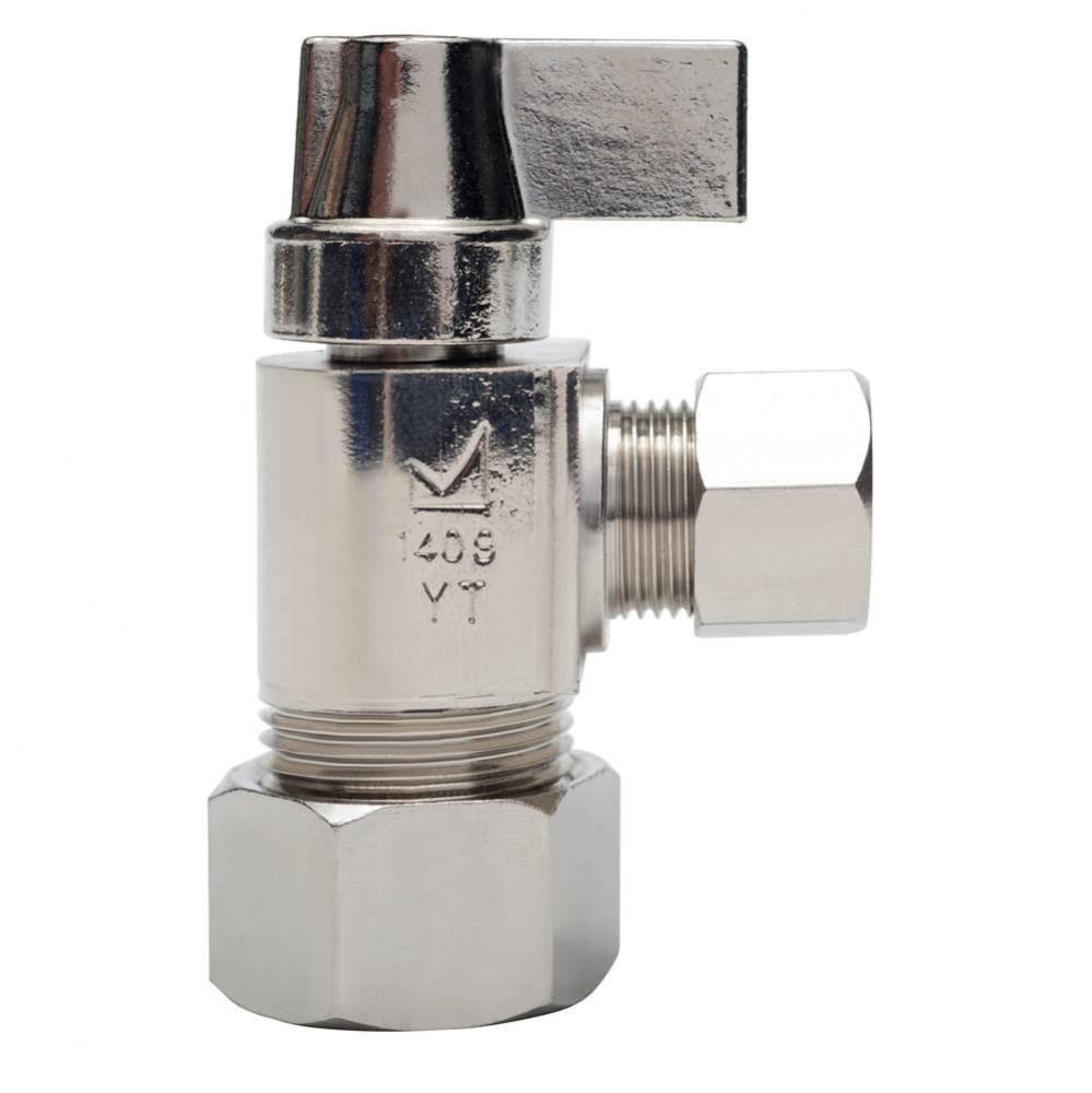 5/8 Compression x 3/8 Compression Nl 1/4-turn Angle Stop