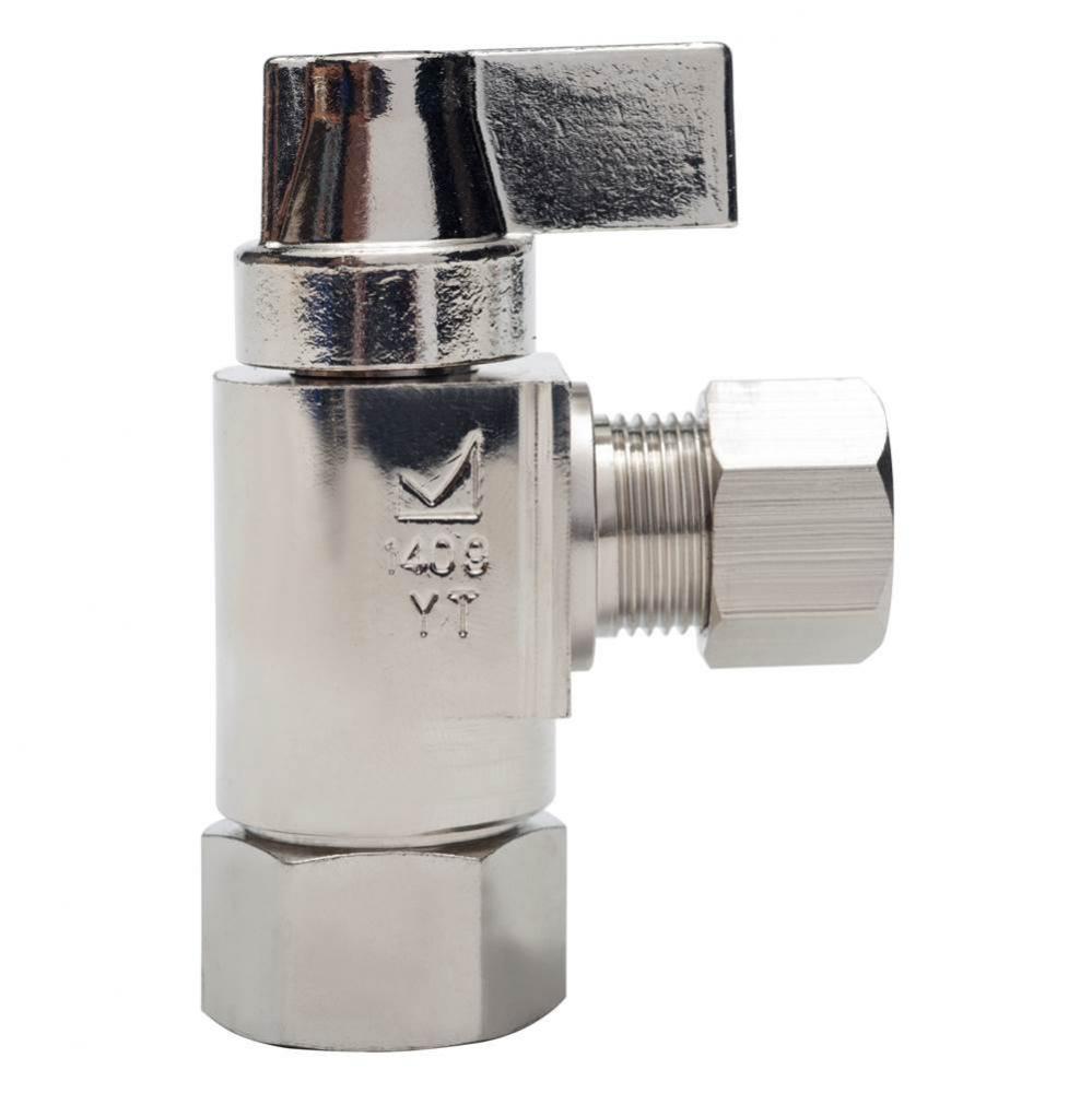 3/8 Fip x 3/8 Compression Nl 1/4-turn Angle Stop