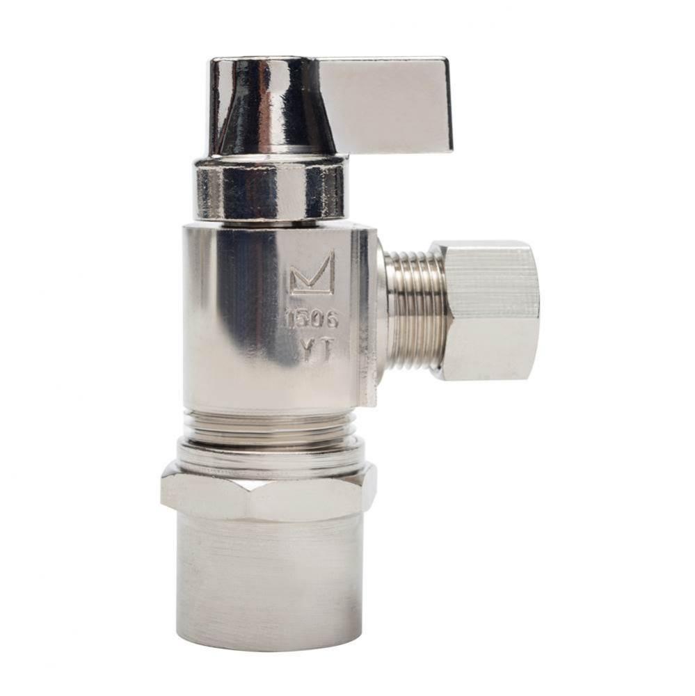 1/2 Cpvc x 3/8 Compression Nl 1/4-turn Angle Stop