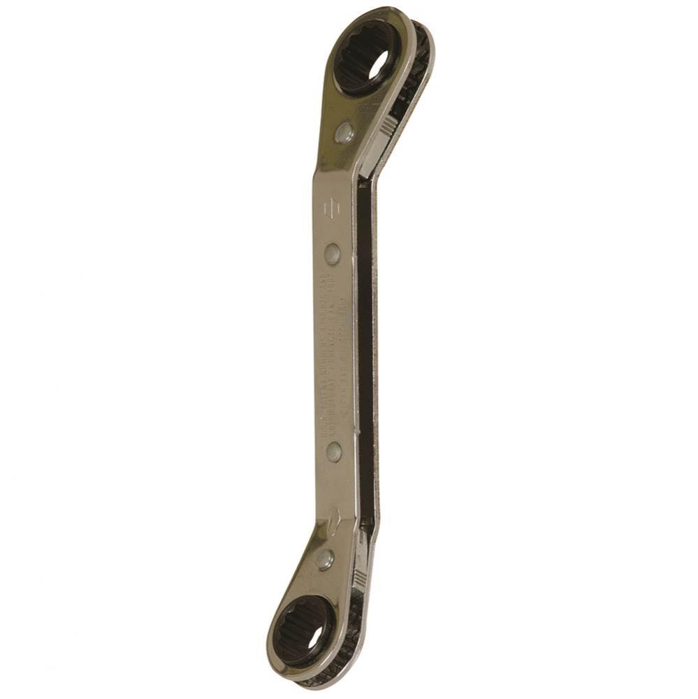 Offset Ratcht Bx Wrench 3/8 X 7/16