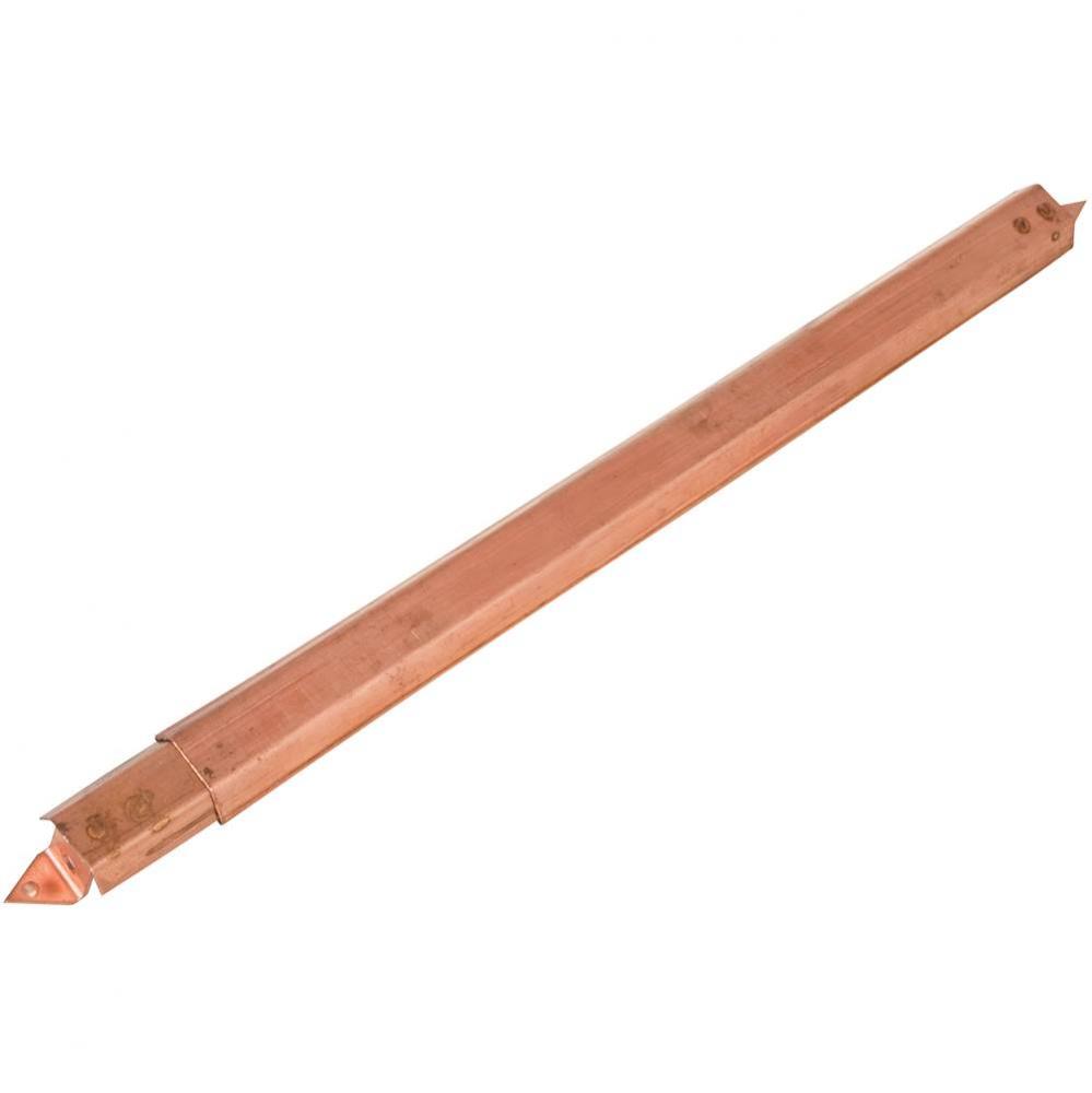 Slider 12-19 Inch Copper Plated, Self-Nailing