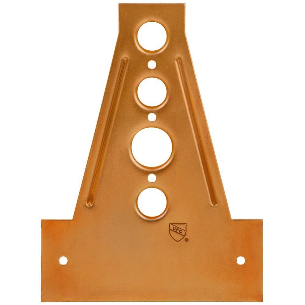 1/2 & 3/4 Cu-pltd Brkt W/out Spikes