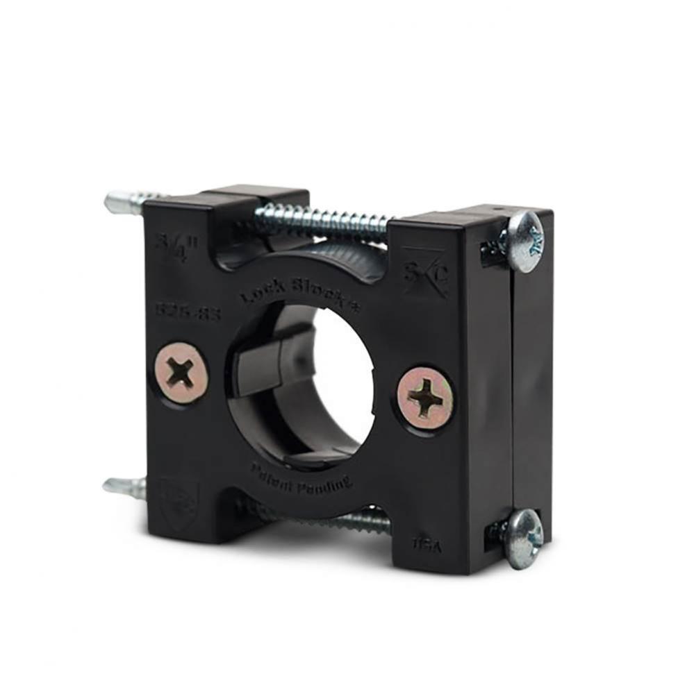 Lock Block 3/4 Cts W/Sdr Screws