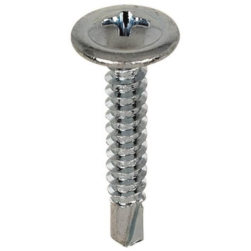 Screw No. 8x1 Zinc Pltd Sdr 100/bg