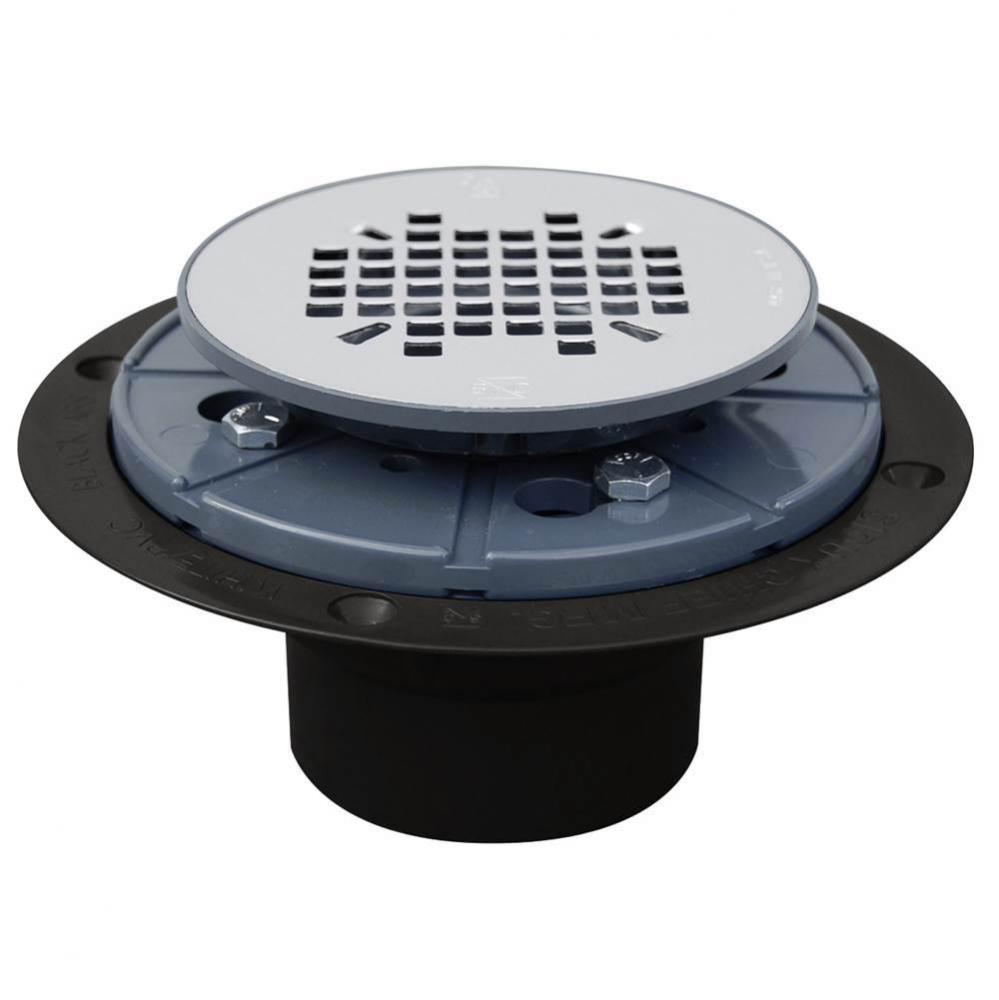 Drain Shwr Pan Abs Ss Strn Snap Pr