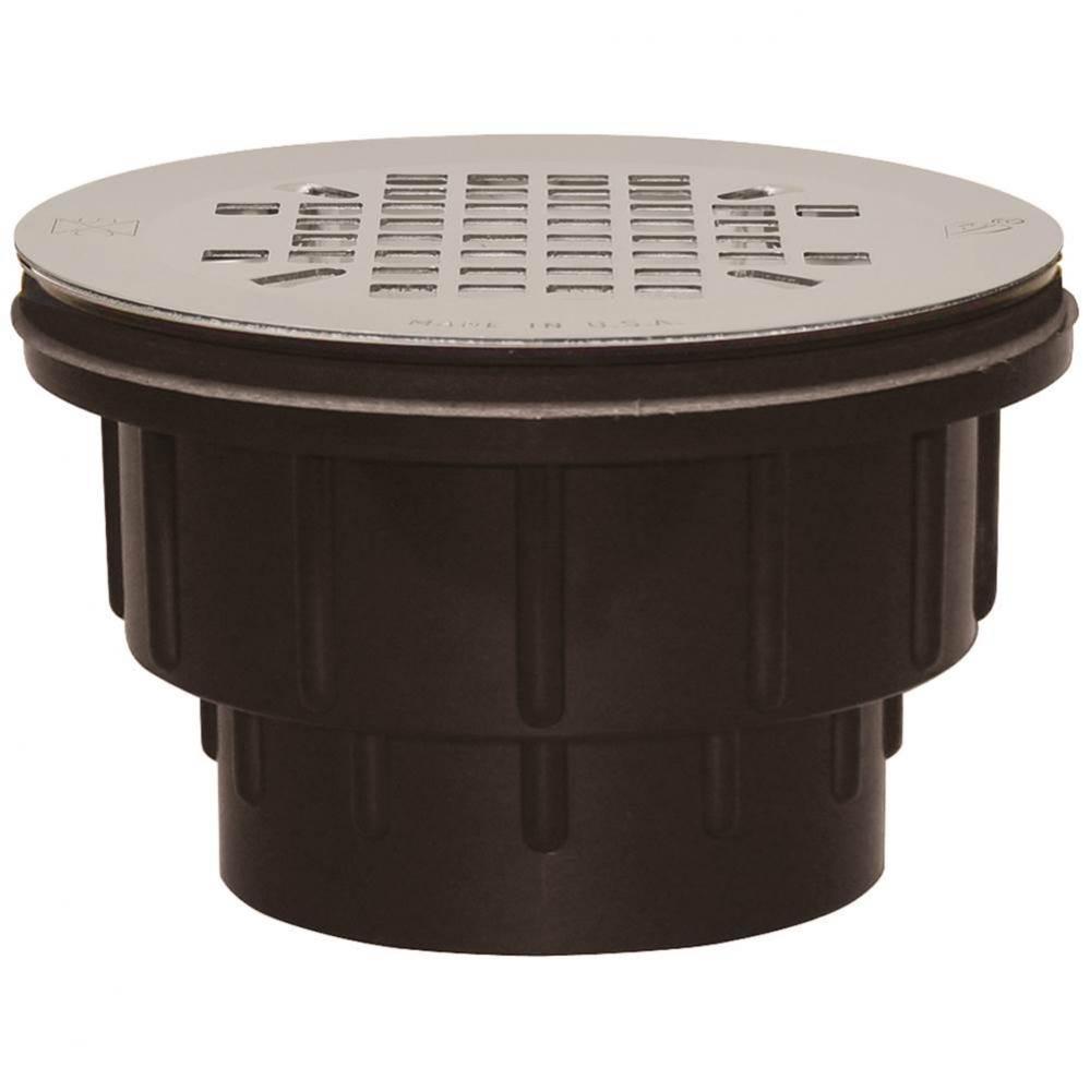 Drain Shwr Mod Abs Ss Strn Snap