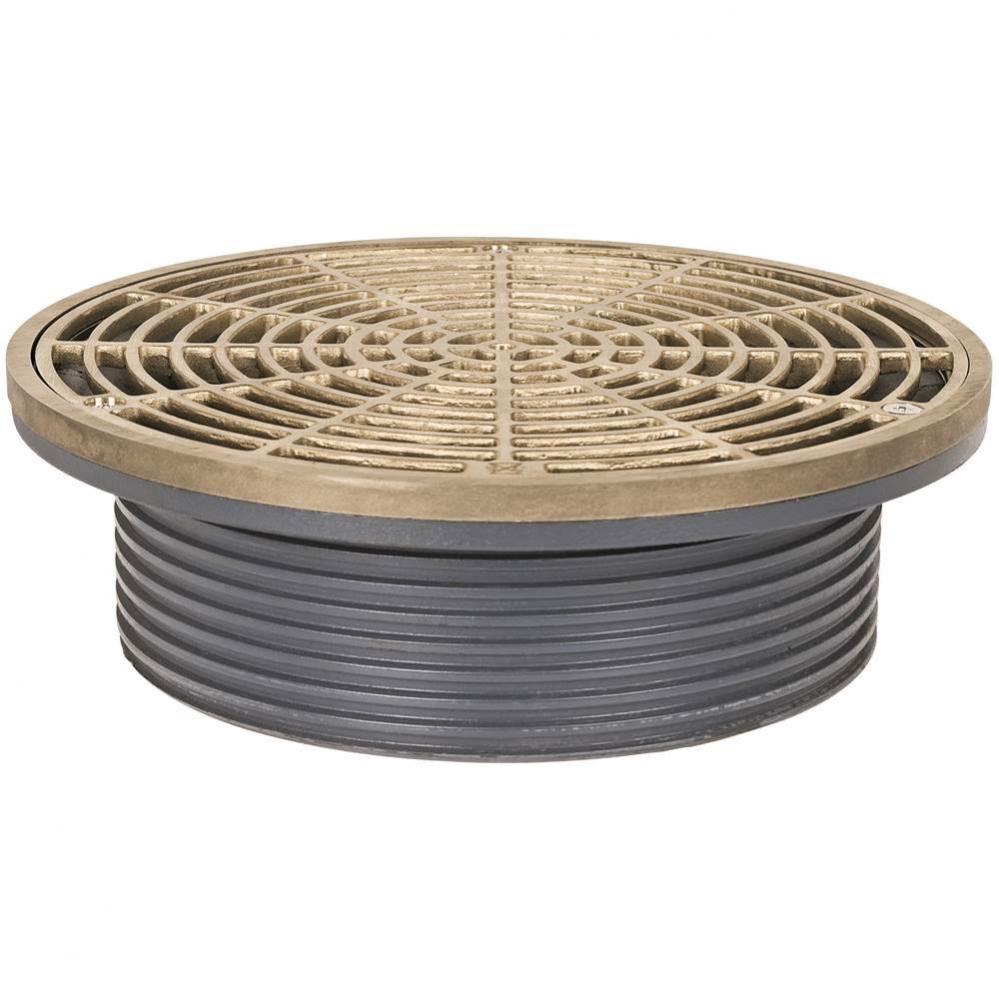 Finish Head Di 6 Drain 9nb R&s Rnd