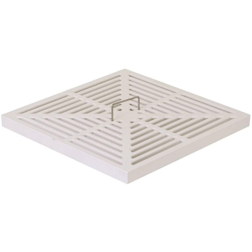 Full Grate Pvc For Square Max W/Lh