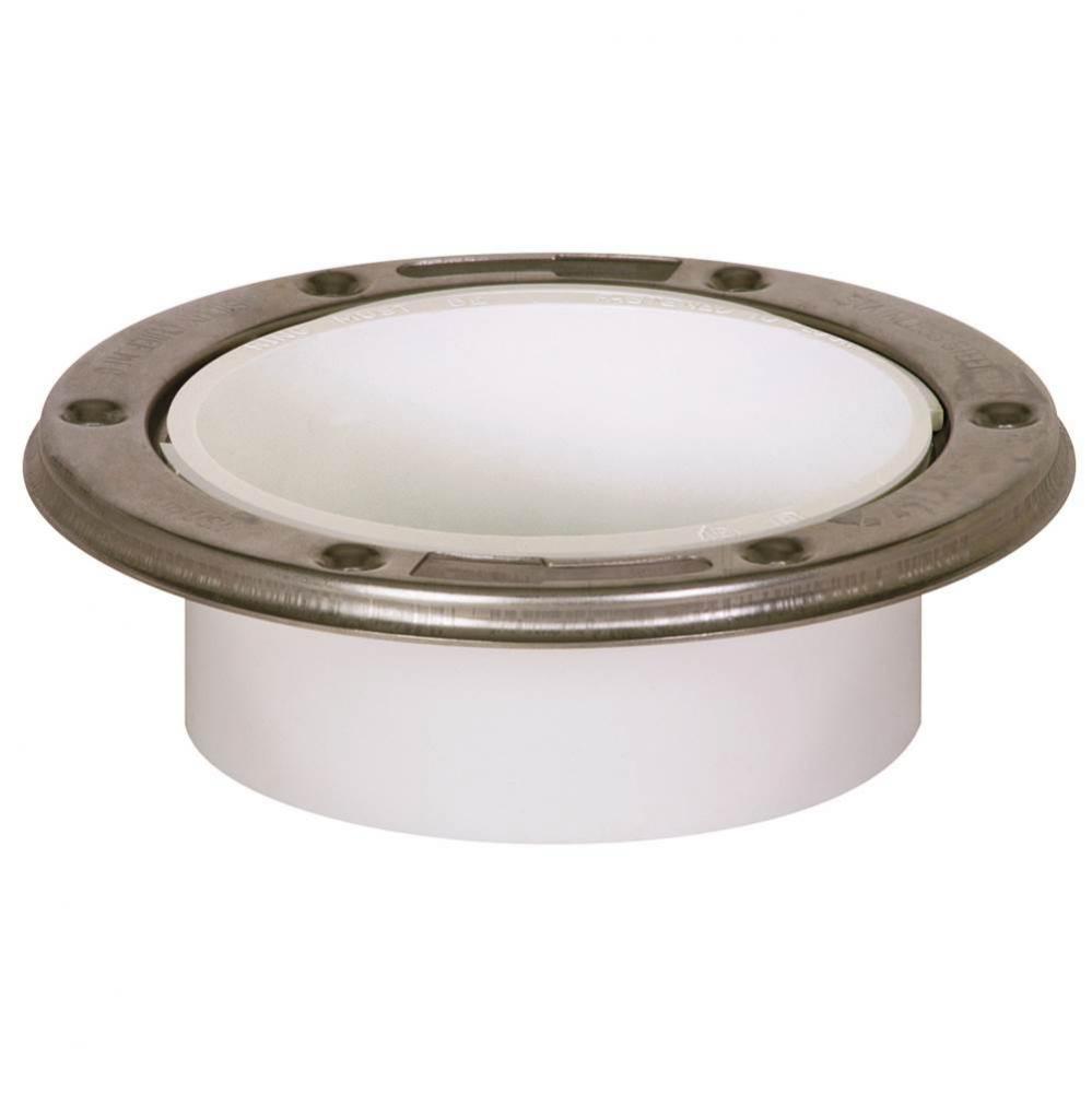 Flange Pvc 4 Hub Ss-swvl