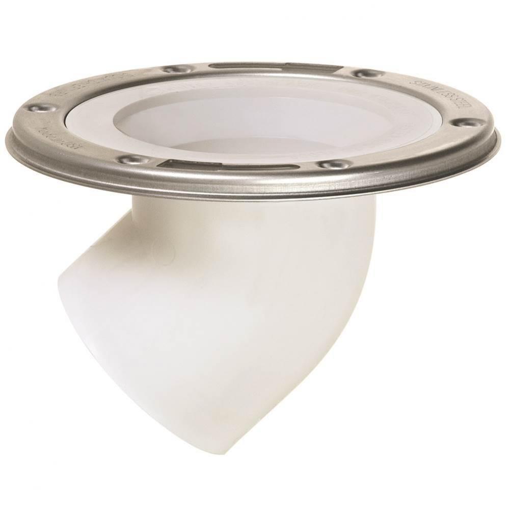 Flange Pvc 3 Spgt Ss-swvl 45deg