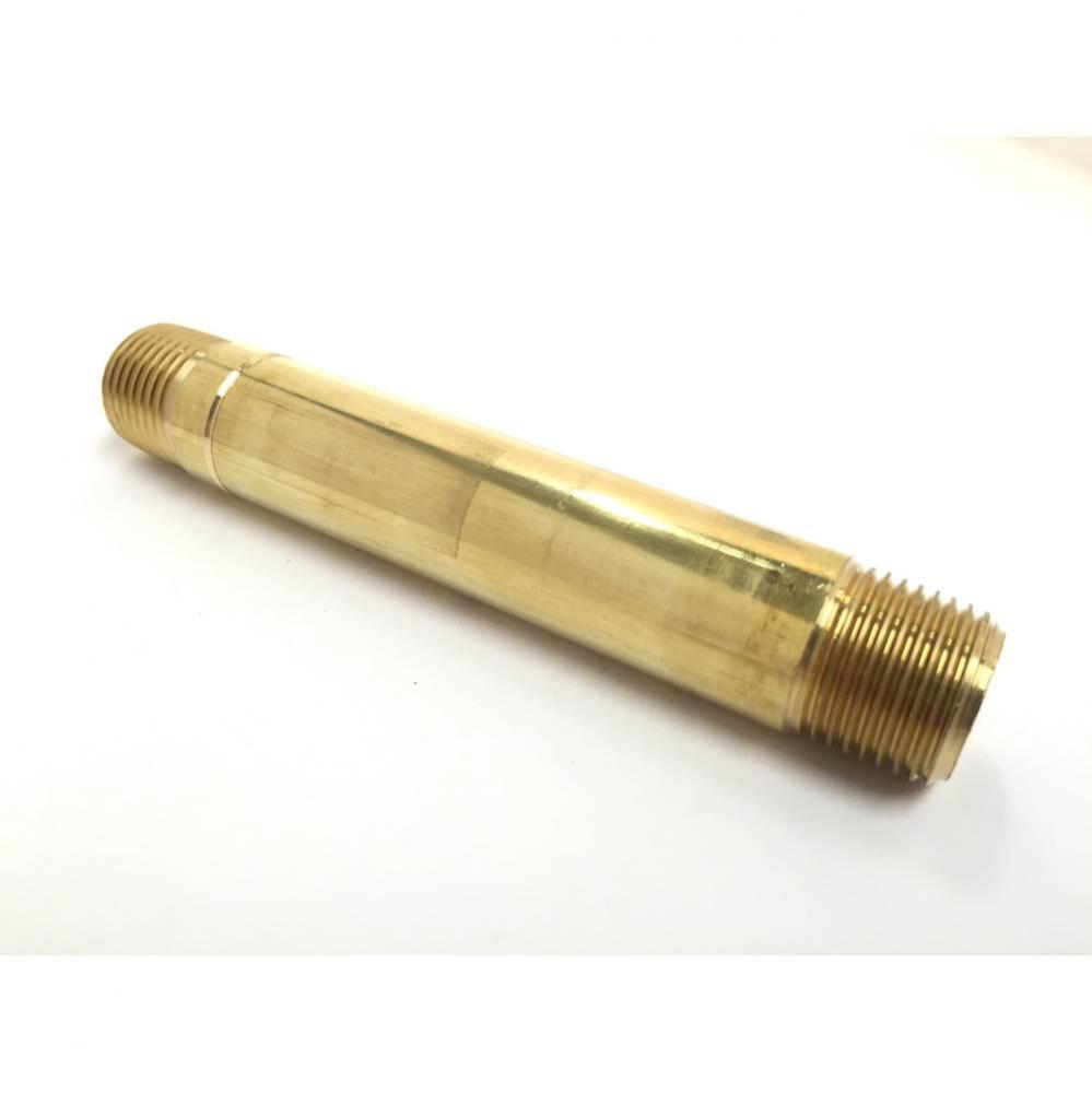 0122343 - Pipe Nipple Yellow Brass 2 Mip X 4 Long 1/Bg