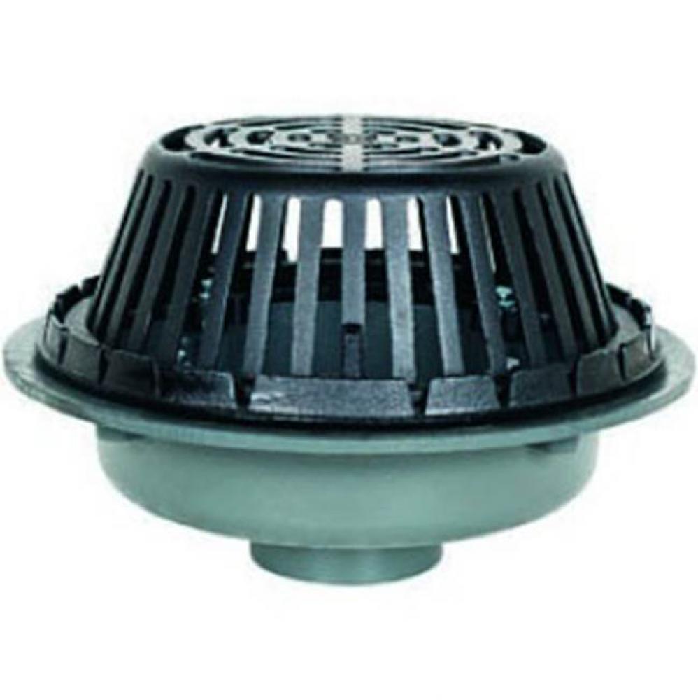 8 In Nh Ci Roof Drain W/Ci Dome PlusUc PlusSr