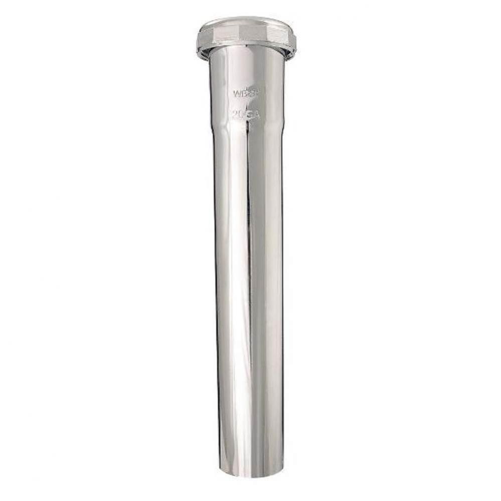 Extension Slip Joint 1-1/4 X 12 Chrome 17Ga