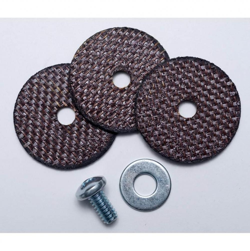 Replacement Blade Kit For 390-50153 (3 Blades, 1 Bolt & 1 Washer)