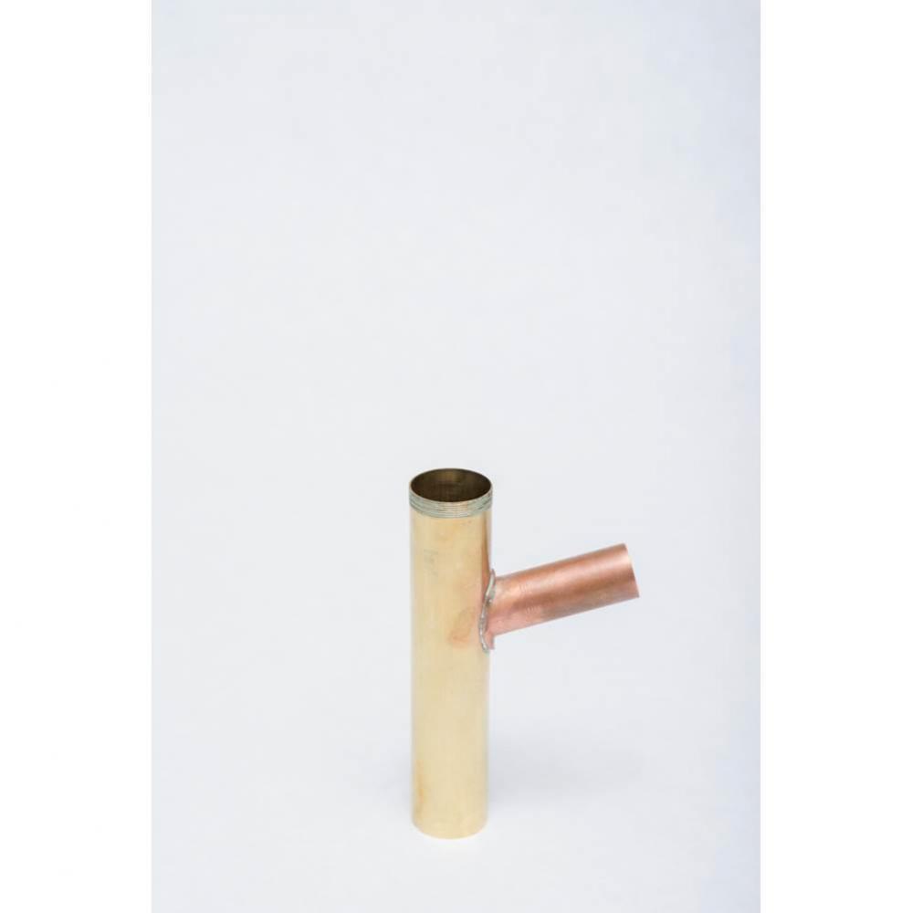 Tailpiece 6 Brass Lav Fine Thread