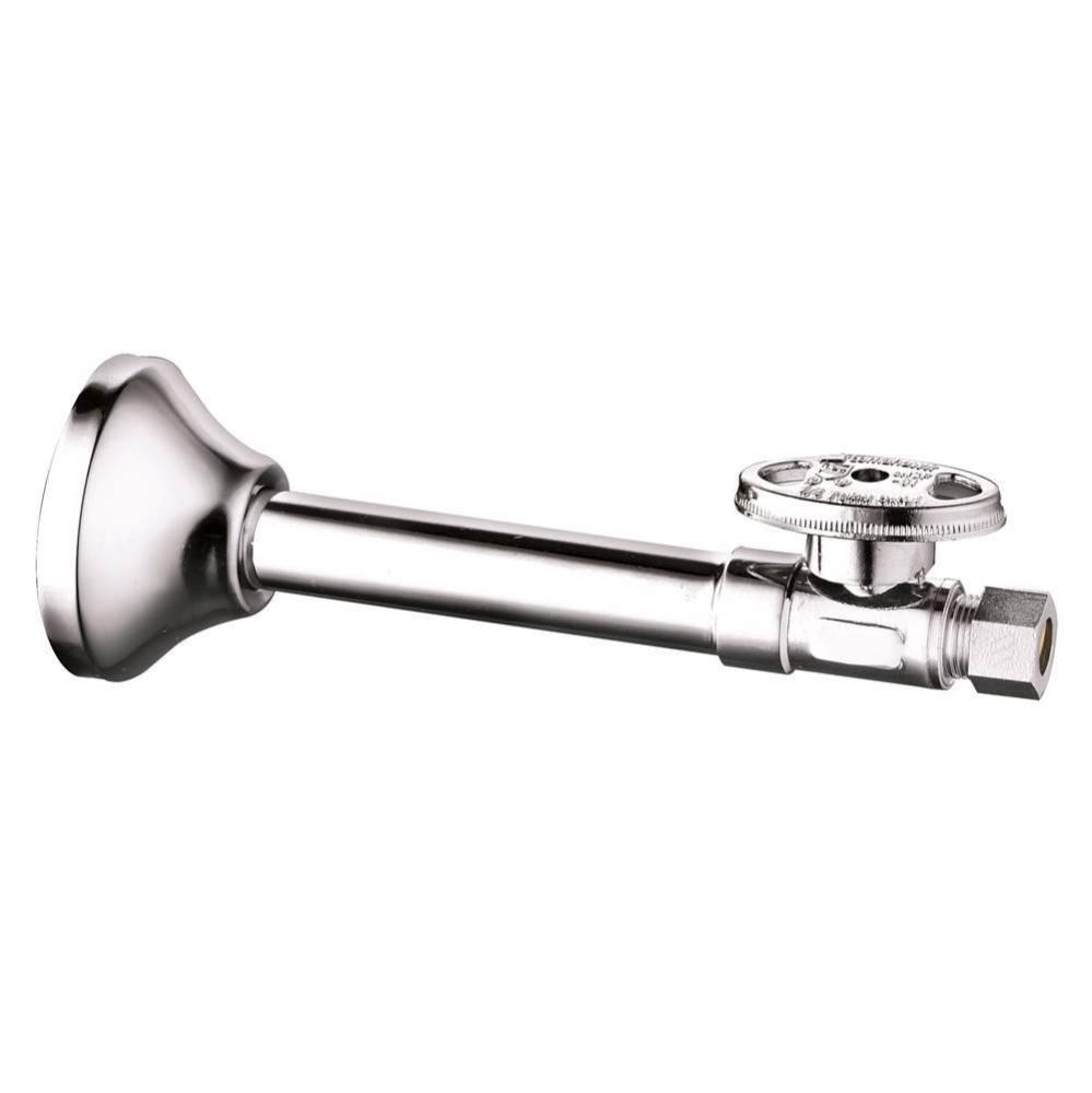 Str Stop1/2 Swt x 3/8od Comp 1/4-trn W/5 Ext & Escut