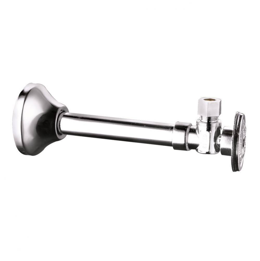 Ang Stop 1/2 Swt x 3/8od Comp 1/4-trn W/5 Ext & Escut 1/bx