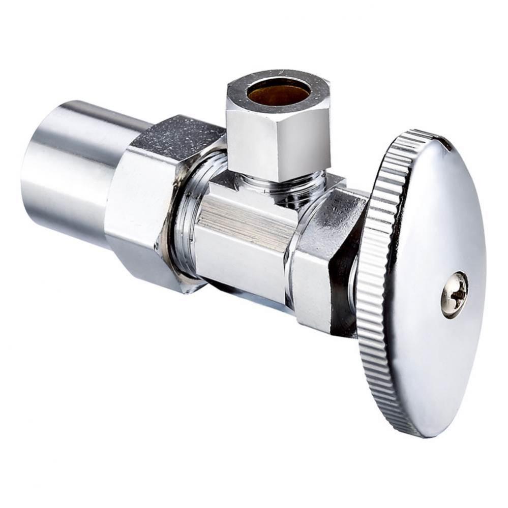 0121011 - Ang Stop 1/2 Cpvc x 3/8od Comp Multi-turn Chrome 1/bx