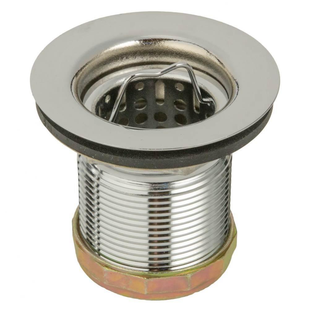 Deep Cup Junior Strainer Chrome 1/Bx