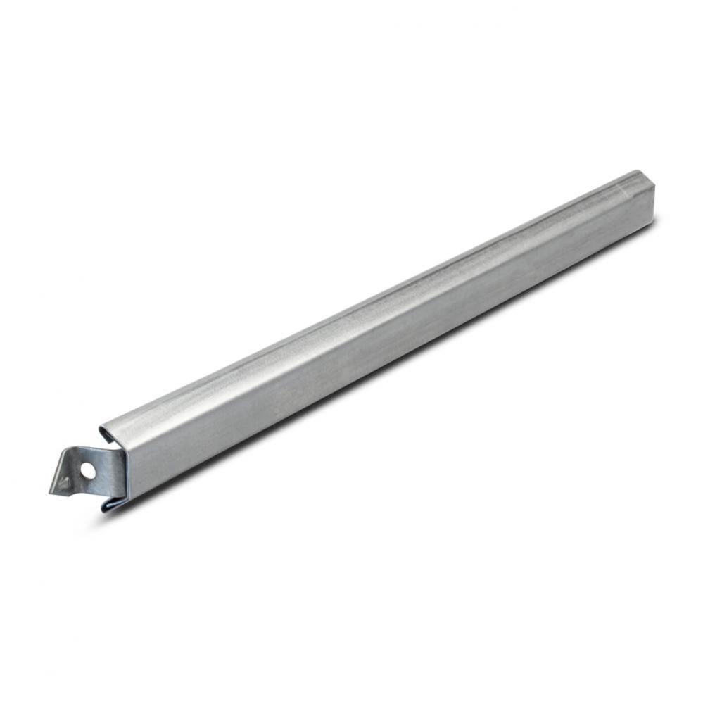 Slider 12-19 Inch Galvanized, Flat Tabs And Pilot Holes