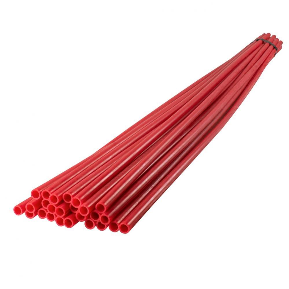 Pex Tube 3/4 Red 10 Foot Lengths 25/Bag (250 Ft Per Bag)