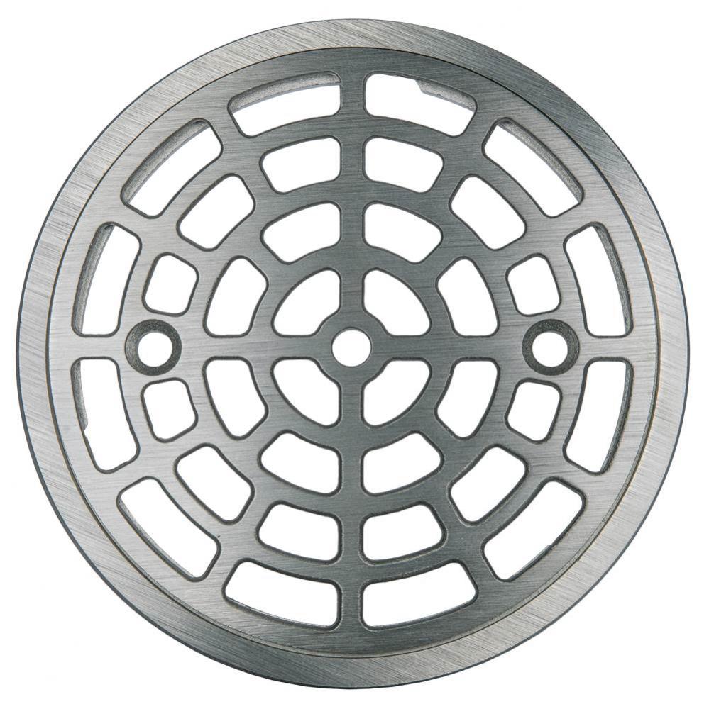 Strainer And Ring Cast Nickel Finish 4.5 Rnd