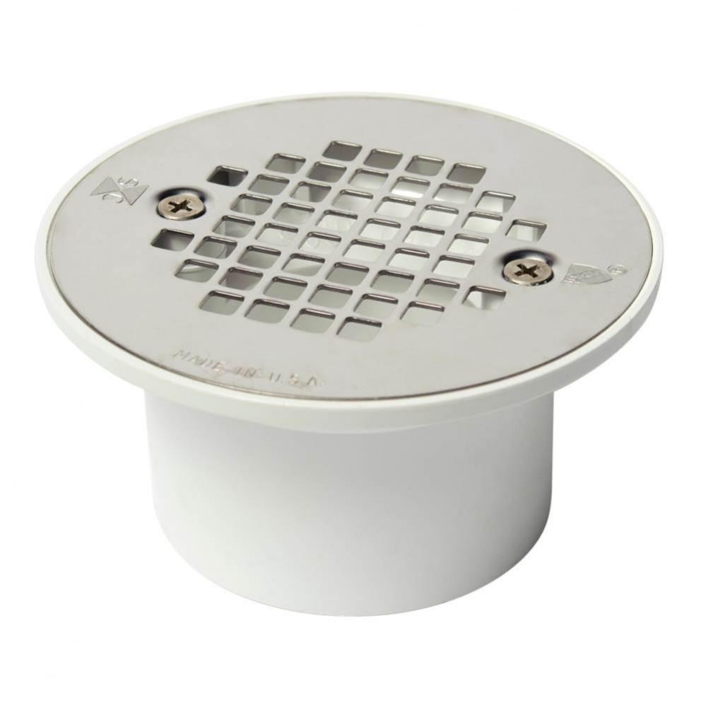 Drain Big Mouth Pvc 2 Ss Strainer