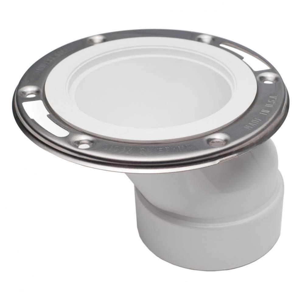 Flange Pvc 3 Hub / In 4 Ss-swvl Off