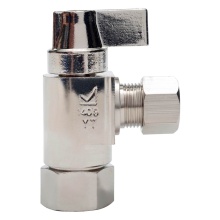 Sioux Chief 130-G2F1C - 1/2 Fip x 3/8 Compression Nl 1/4-turn Angle Stop